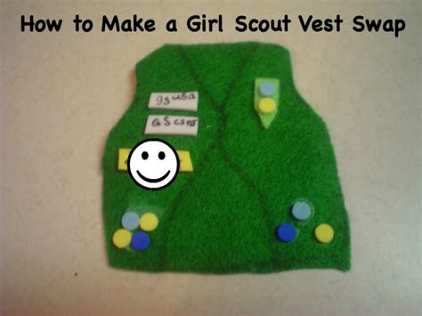 How My Troop Made This Girl Scout Junior Vest Swap – Scout Leader