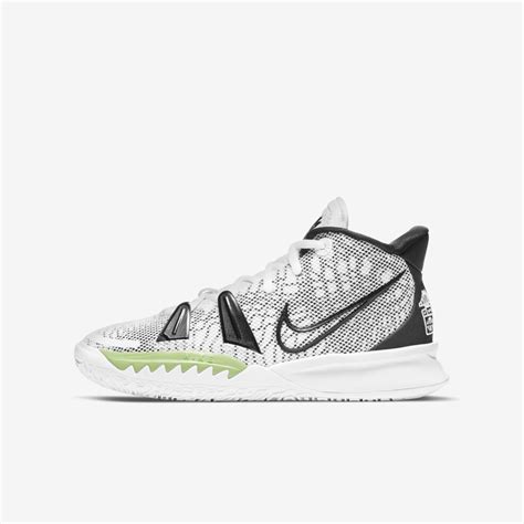 Nike Kyrie 7 Big Kids' Basketball Shoes In White,glow,hyper Royal,black | ModeSens