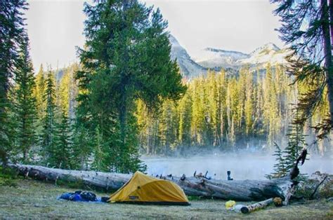 Camping in the Wallowa mountains | Billy Newman Photo