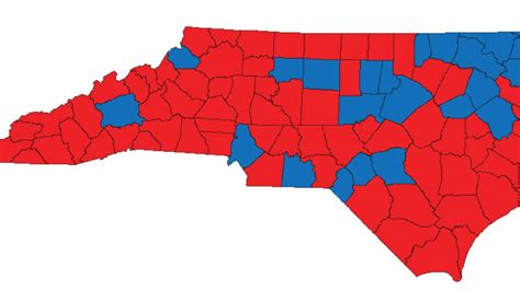 North Carolina Political Map - Metro Map