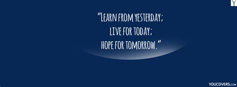 Facebook covers quotes about life / fb timeline cover - “Learn from ...