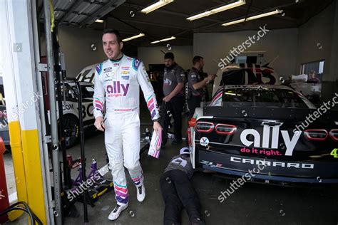 Alex Bowman Left Walks Through Garage Editorial Stock Photo - Stock ...