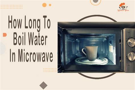 How Long To Boil Water In Microwave? | The Kitchen Town