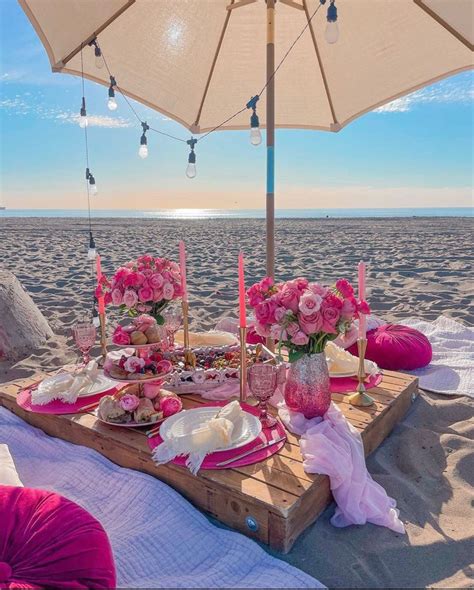 Pin by Princess on Beach | Beach picnic, Picnic, Picnic decorations