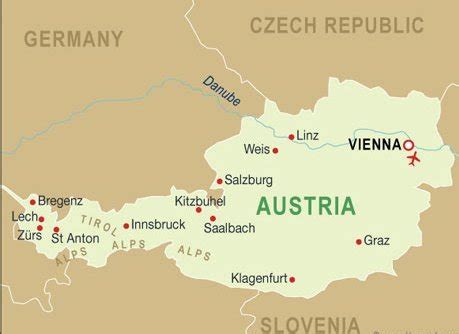 Vienna Map and Vienna Satellite Images