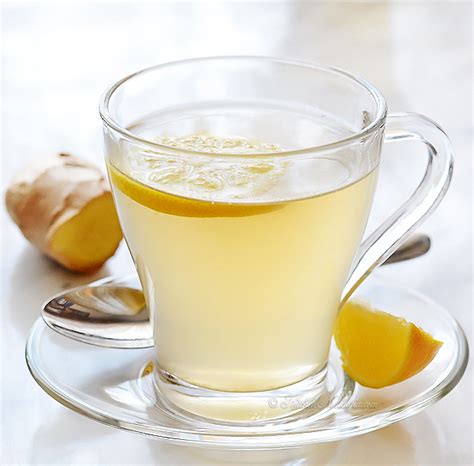 Lemon Ginger Tea | Kitchen Nostalgia