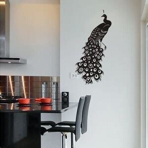 Peacock Wall Decal Vinyl Wall Stickers Art Graphics Custom Home Decor ...