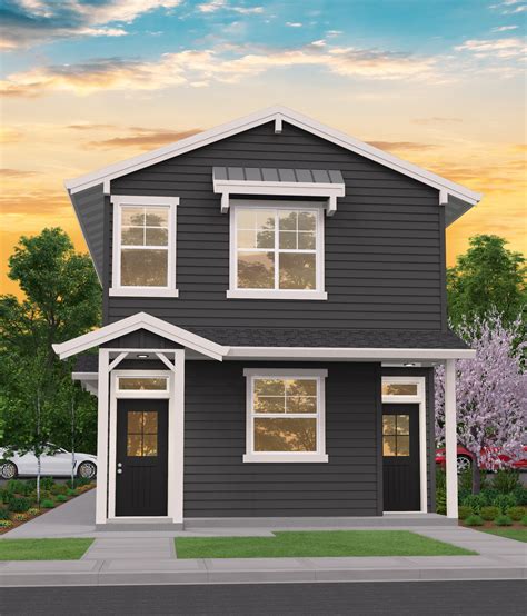 Narrow Lot Duplex Floor Plans With Garage | Dandk Organizer