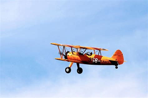 Free Images : wing, fly, airplane, plane, vehicle, flight, yellow, pilot, oldtimer, propeller ...