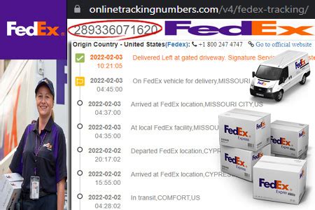 FedEx Tracking - Online FedEx Courier Track & Trace Status