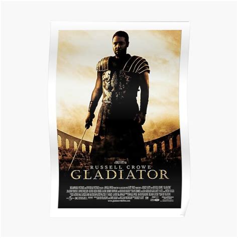 "Gladiator Movie Poster" Poster for Sale by dlotarts75 | Redbubble