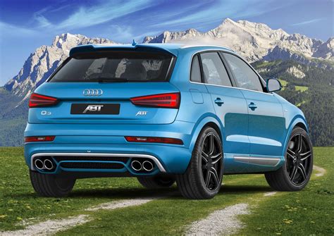 2015 Audi Q3 Gets ABT Cosmetic Tuning, 210 HP Upgrade for 2.0 TDI - autoevolution