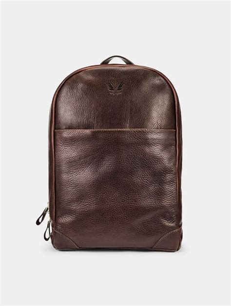 Leather Backpack - Brown | Leather, Leather backpack, Backpacks