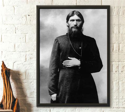 Grigori Rasputin Portrait Print Russian Poster Pasputin Poster Mystic ...