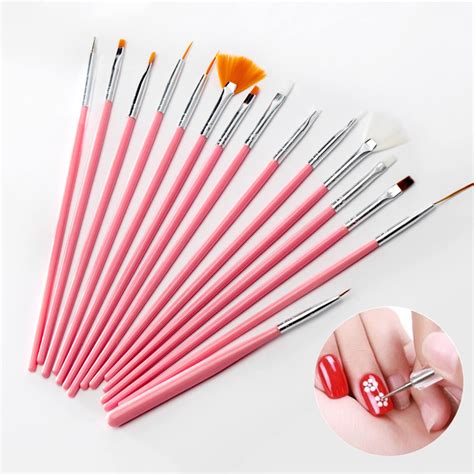 Nail brushes set gel nail polish tools painting gel brushes | Etsy