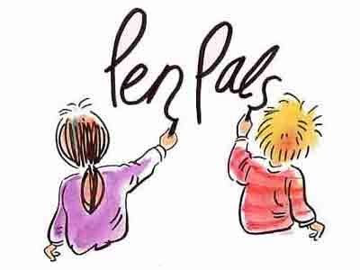 Pen pal clipart - Clip Art Library | Penpal, Pen pal letters, Childhood ...