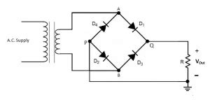 What is Bridge Rectifier? Circuit Diagram, Working