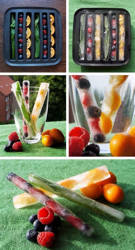 23 Colourful and Tasty Ice Cube Ideas | Fancy ice cubes, Flavored ice cubes, Summer drinks