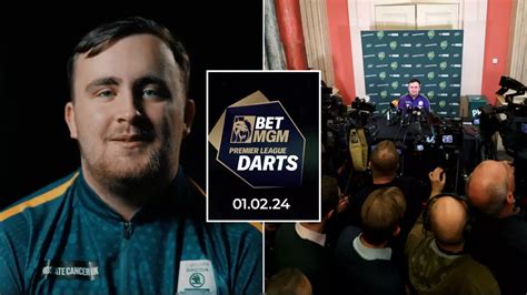 Luke Littler issues response after Premier League Darts debut is ...