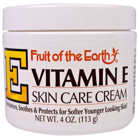 Fruit of the Earth Vitamin E Skin Care Cream 4 oz 113 g 71661009749 | eBay