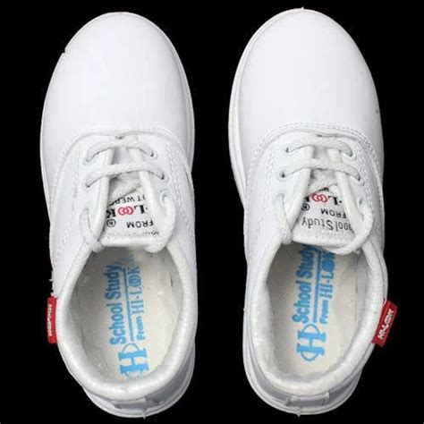 Formal Rexine Boys White School Shoes at Rs 180/pair in Bahadurgarh ...