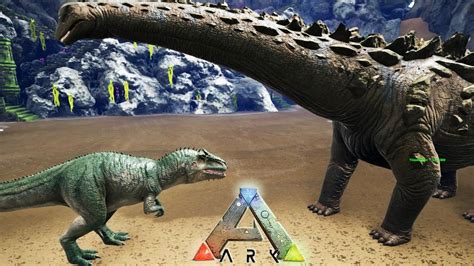 Ark Survival Evolved Titanosaur Mod Vs Giganotosaurus Mod Batalla | SexiezPicz Web Porn