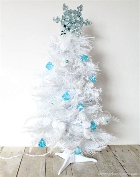 Frozen Elsa Inspired Christmas Ornament and Tree - Girl Loves Glam