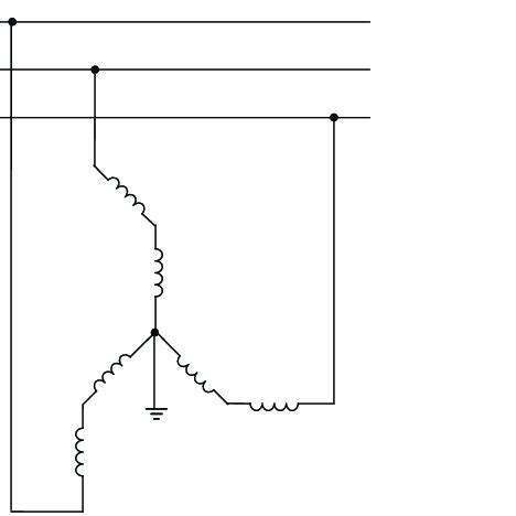 Principle of zigzag earthing transformer connection | Download Scientific Diagram