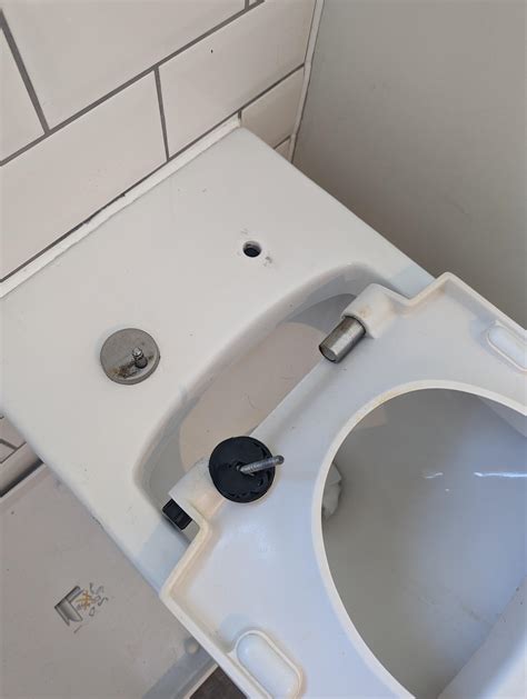 Toilet seat installation : r/Plumbing