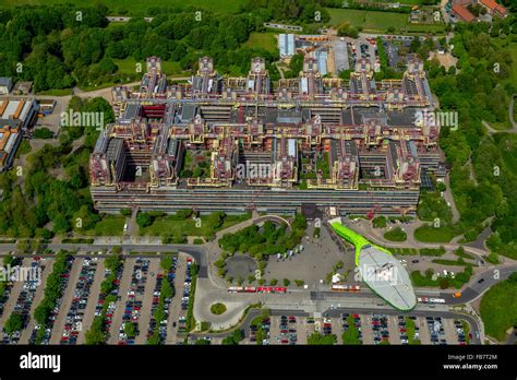 Aerial view, University Hospital RWTH Aachen, University Hospital ...