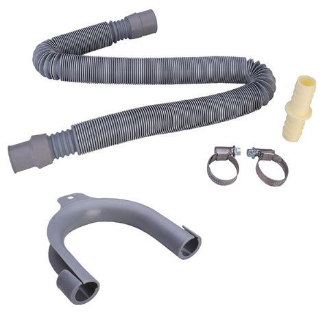 Universal Washing Machine 2 Metre Waste Drain Hose Extension Kit Fits ...