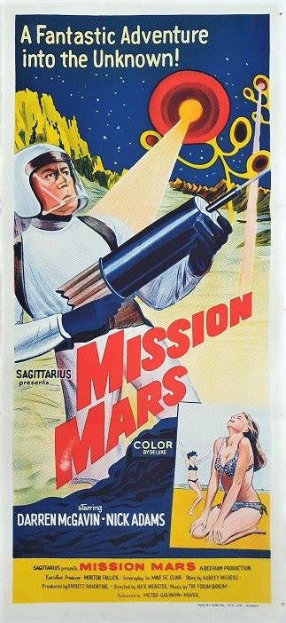 Mission Mars : The Film Poster Gallery