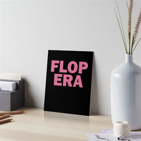 "Flop Era Tee Funny This Is My Flop Era Tee - Cool Flop Era" Art Board ...