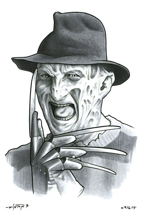 How To Draw Freddy Krueger Easy