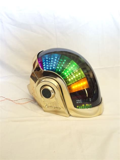 Daft Punk Guy Manuel casque Chrome or Super qualité objet de | Etsy