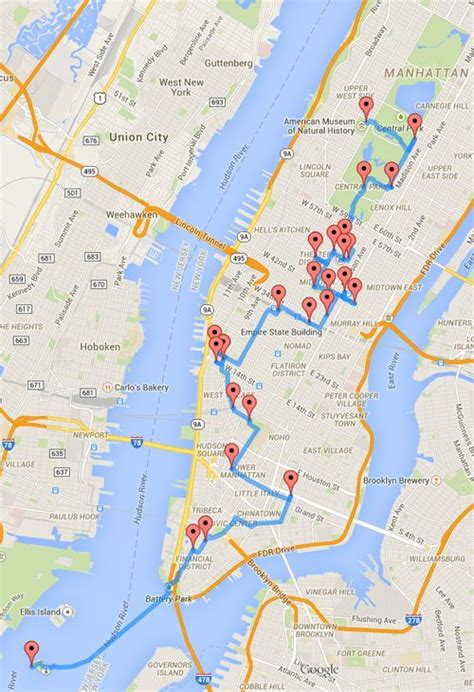 The Perfect Walking Tour of NYC, According to a Data Scientist | New ...