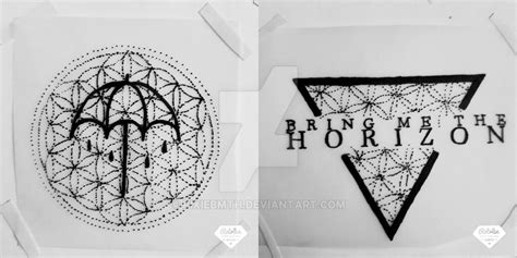 Bring me the horizon tattoo>>>I really like the left one | Diy tattoo, Bmth tattoo, Diy tattoo ...