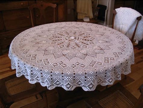 Printable Crochet Round Tablecloth Pattern Free - Printable Word Searches