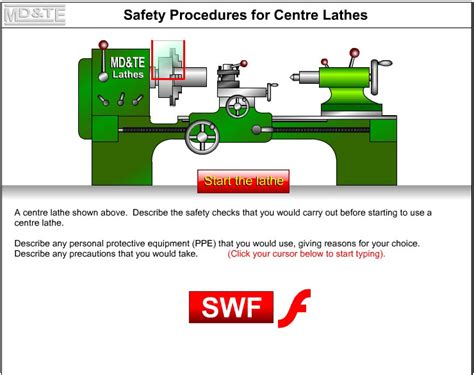 Safety Exercise: Safety Checks and Procedures For a Centre Lathe