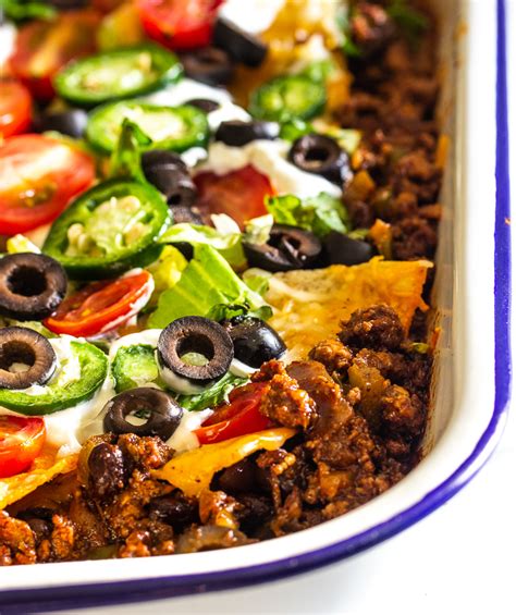 Cheesy Low Carb Ground Beef Taco Bake Casserole