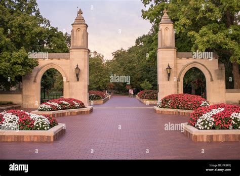 September 22, 2018, Bloomington, Indiana: The Sample Gates at the ...