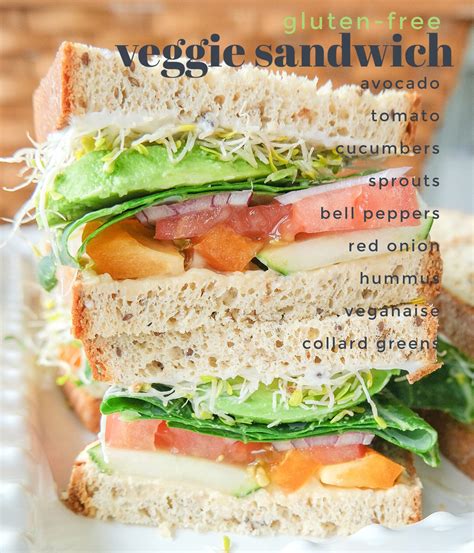 My Favorite Lunch: Veggie Sandwich on Gluten-Free Bread!🥪 - Simply Taralynn | Food & Lifestyle Blog