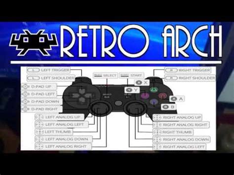 HOW TO MAP PS4 & PS3 & PS2 CONTROLLER / CONTROLLER MAPPING on RetroArch ...