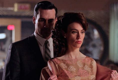 Don Draper (Jon Hamm) and Rachel Menken (Maggie Siff) ~ Mad Men Episode Stills ~ Season 1 ...