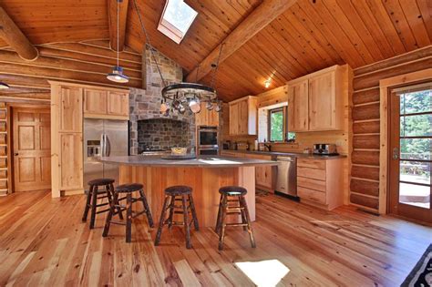 Rustic Log Cabin Kitchen Ideas for a Charming Space