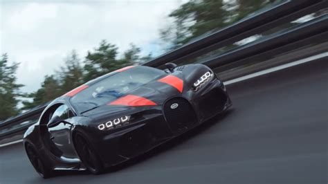 Watch a Video of Bugatti Chiron Breaking the World Speed Record