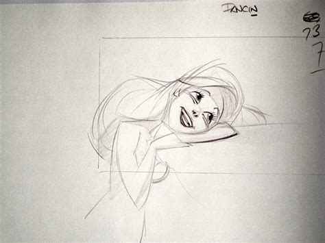 Walt Disney Sketches - Princess Ariel - Walt Disney Characters Photo ...