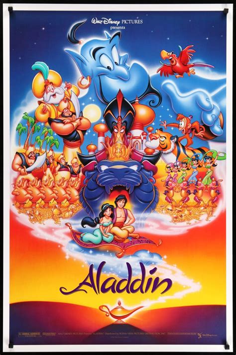 Aladdin (1992) | Walt disney, Palhaços assustadores, Disney