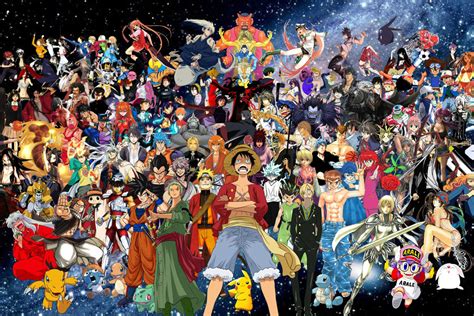 Popular Japanese Animation Characters