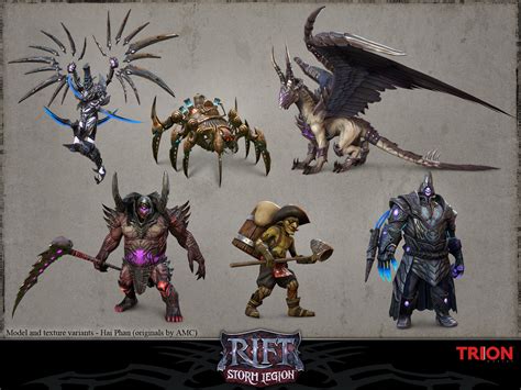 Rift - Model and texture variants by haikai13 on DeviantArt